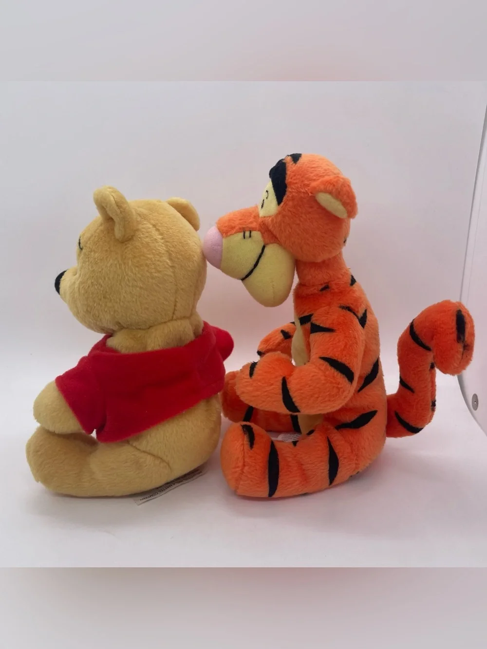 Vintage Disney Winnie The Pooh And Tigger Stuffed Animal Arcotoys Small Plush